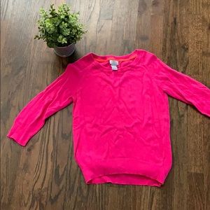 Women’s JC Penny pink sweater size S
